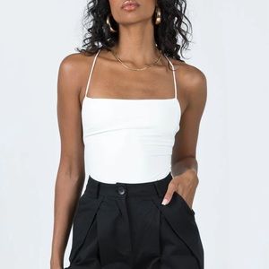 Open back body suit!